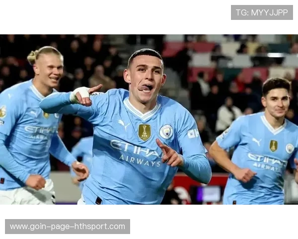 曼城中场轮转默契，福登插上传中造点机会